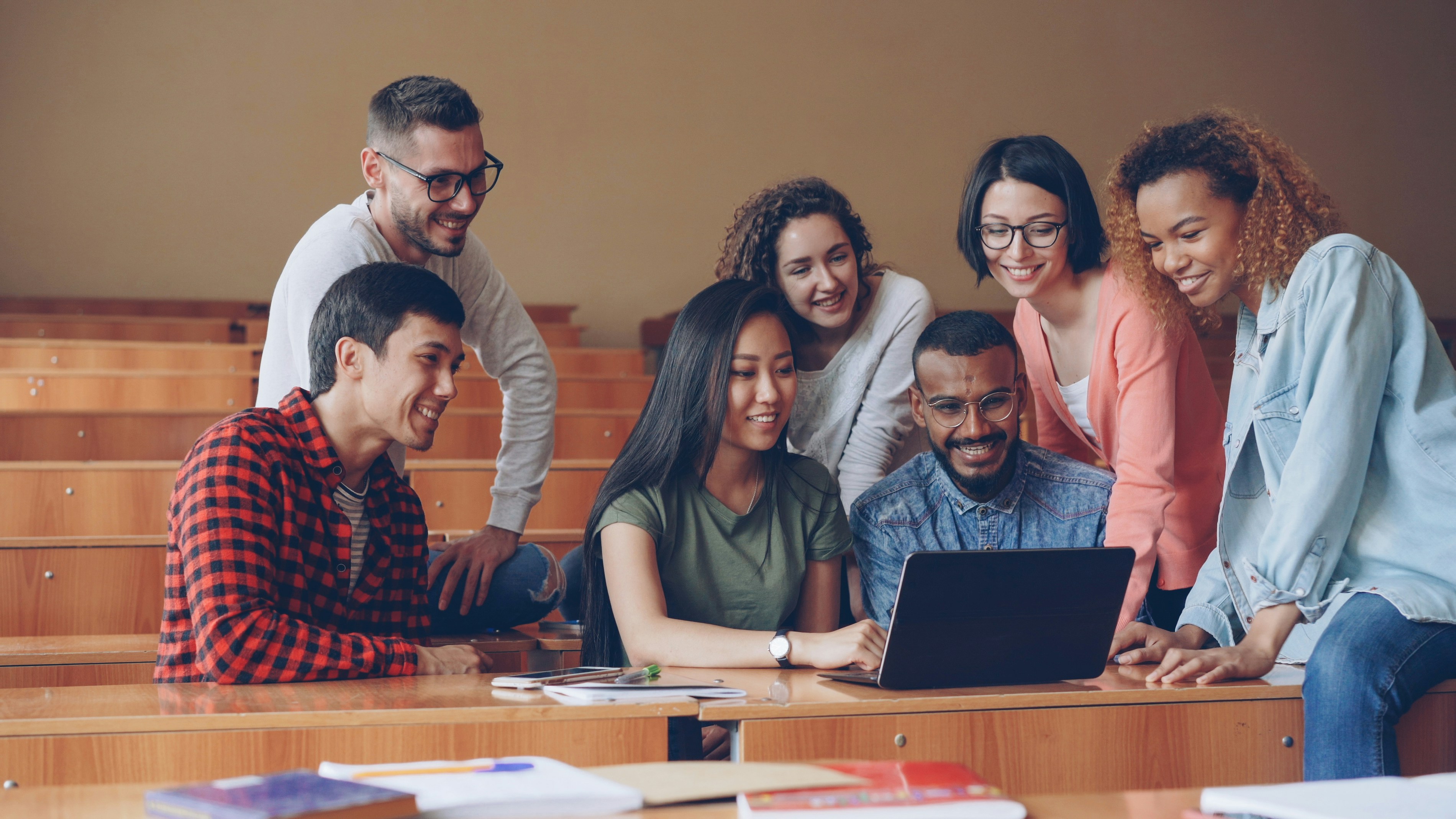 CISSP candidates studying together